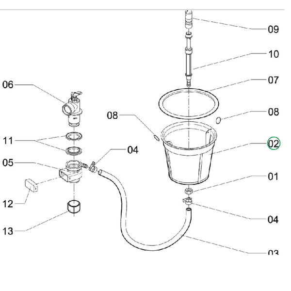 Coador - 061788 - Jacto
