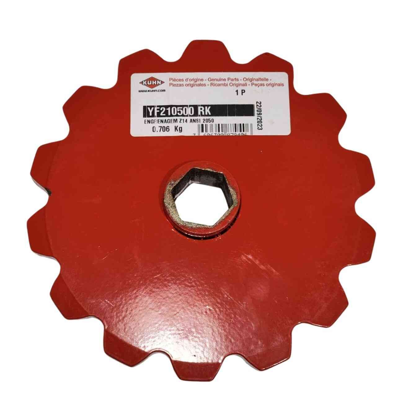 Engrenagem Z-14 - Kuhn YF210500